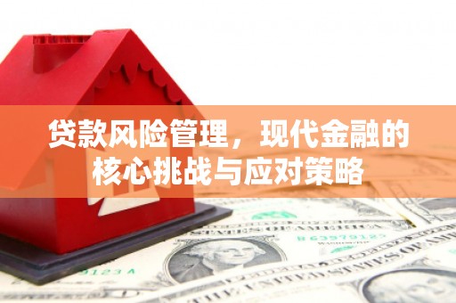 珠海贷款风险管理，现代金融的核心挑战与应对策略