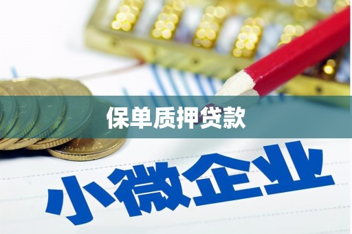 珠海保单质押贷款