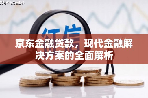 珠海京东金融贷款，现代金融解决方案的全面解析